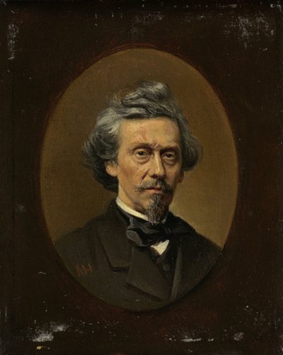 Petrus Franciscus Greive (1811-72), målare av Meijer Isaäc de Haan
