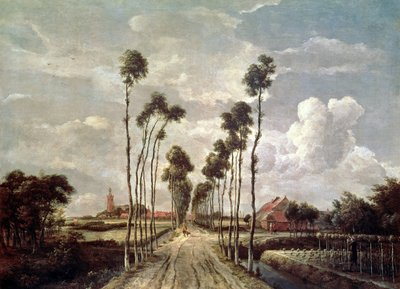 Avenyn vid Middelharnis av Meindert Hobbema