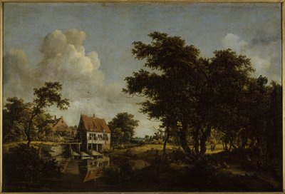 The Mills, mellan 1664 och 1668 (olja) av Meindert Hobbema