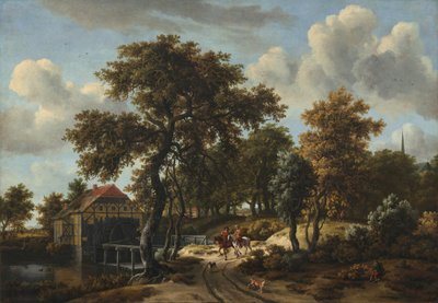 Resenärerna av Meindert Hobbema