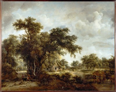 Gårdshuset ... av Meindert Hobbema