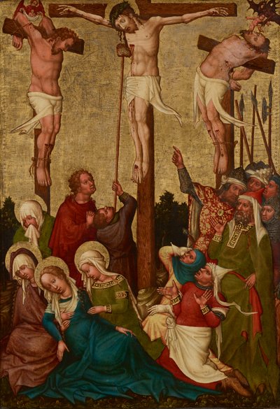 Kristi korsfästelse av Meister der St. Lambrechter Votivtafel