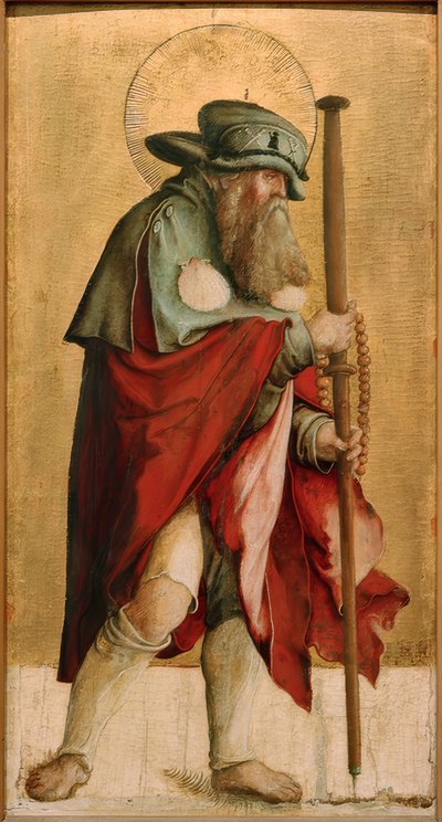 Der Apostel Jacobus der Ältere von Meister von Messkirch