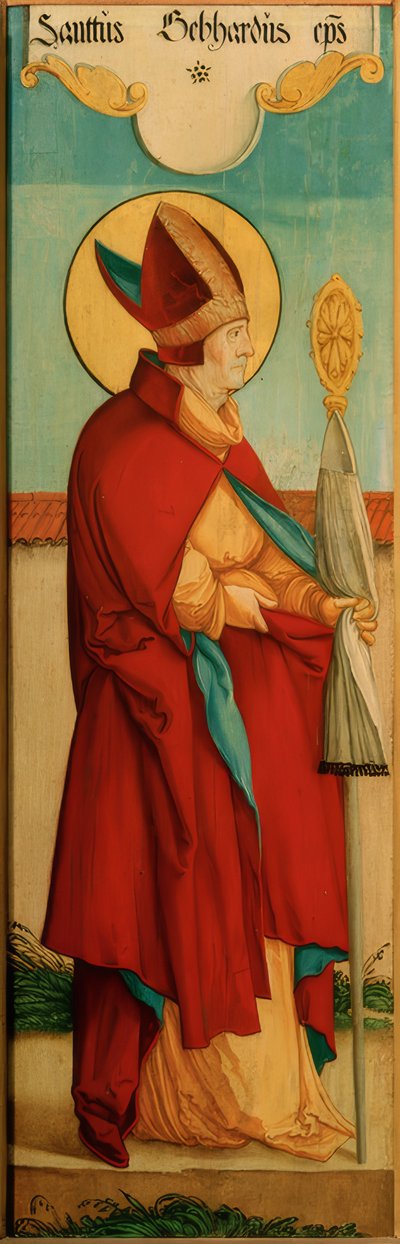 Sankt Gebhard av Meister von Messkirch