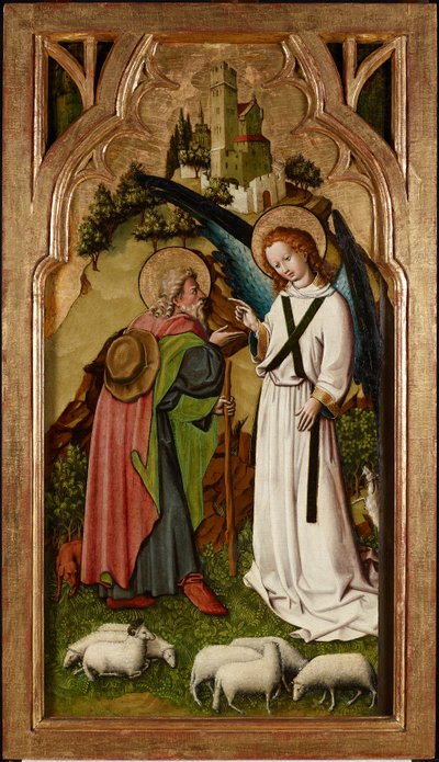 Ängelns budskap till Joachim av Meister von Schloss Lichtenstein