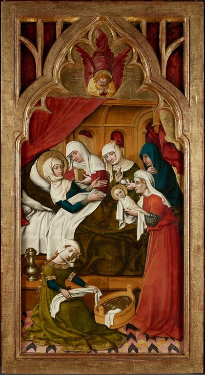 Marias födelse av Meister von Schloss Lichtenstein