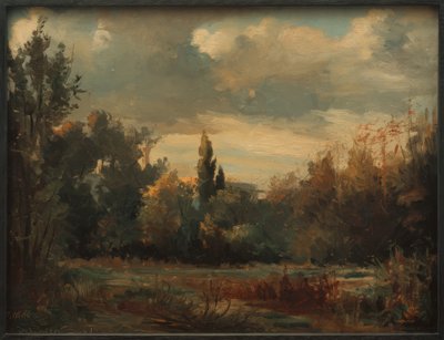 Berlin parklandskap av Melchior Lechter