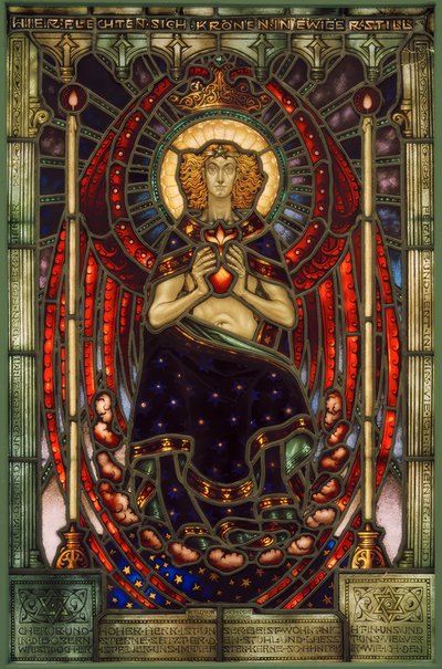 The Silent Guardian av Melchior Lechter