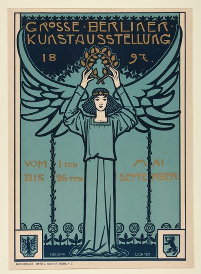 Stor konstutställning i Berlin av Melchior Lechter