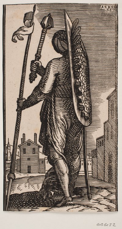 En skurk sedd bakifrån av Melchior Lorck