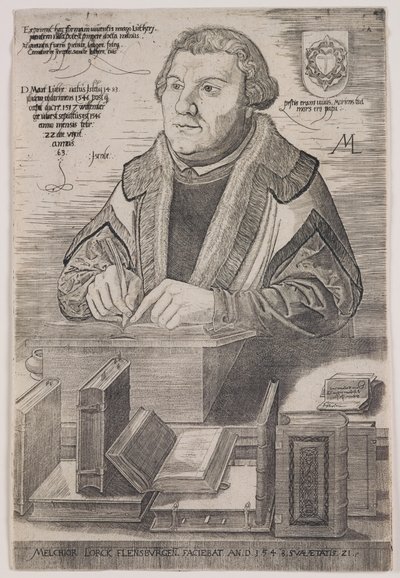 Martin Luther av Melchior Lorck