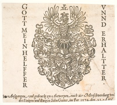 Melchior Lorcks vapen av Melchior Lorck
