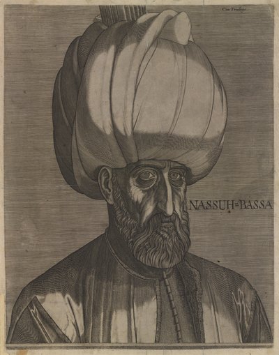 Porträtt av Sultan Suleiman den magnifika av Melchior Lorck