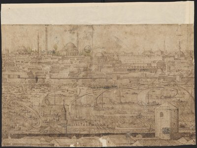 Prospekt av Konstantinopel, blad 8, Melchior Lorck, 1559 av Melchior Lorck
