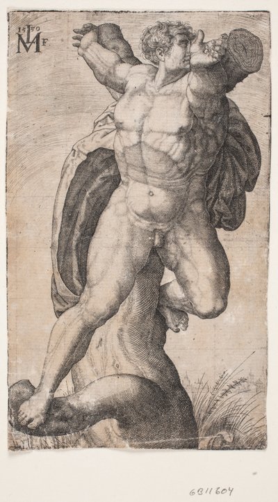 Den korsfäste Haman av Melchior Lorck