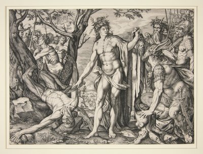 Marsyas flågning av Melchior Meier