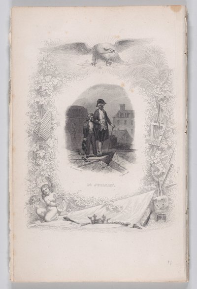 Fjortonde juli ur Bérangers sånger, 1829. av Melchior Peronard