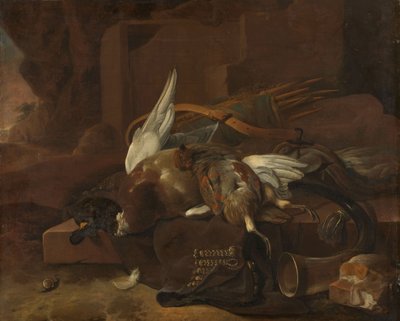 En jägares väska av Melchior de Hondecoeter