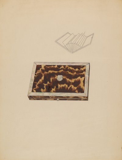 Kortfodral, c. 1936. av Melita Hofmann