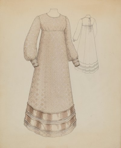Klänning, c. 1936. av Melita Hofmann