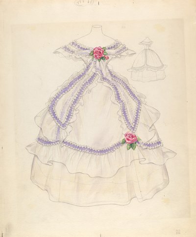 Klänning, c. 1937. av Melita Hofmann