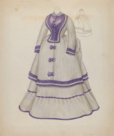 Klänning, c. 1937. av Melita Hofmann