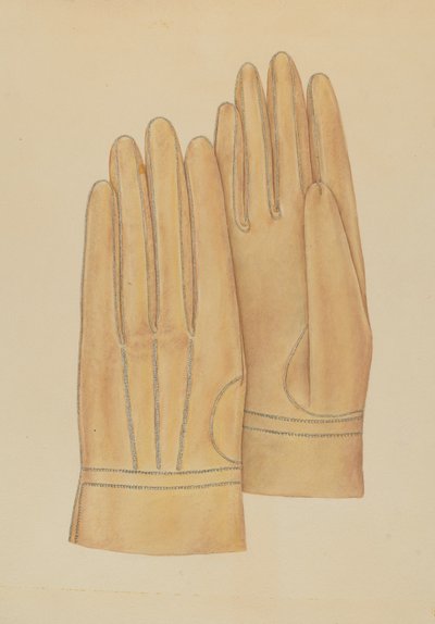 Manshandskar, c. 1938. av Melita Hofmann