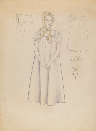 Nattlinne och mössa, 19351942. av Melita Hofmann