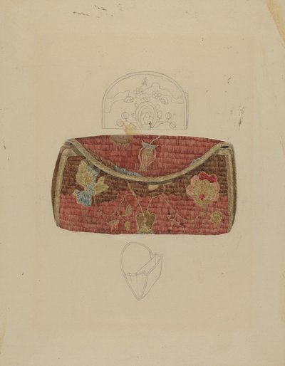 Handväska, c. 1936. av Melita Hofmann