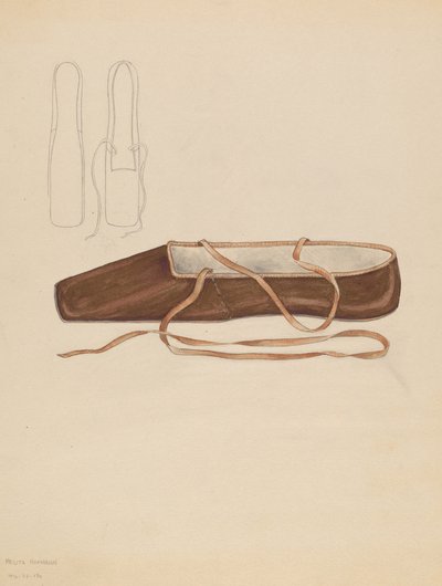 Tofflor, c. 1936. av Melita Hofmann