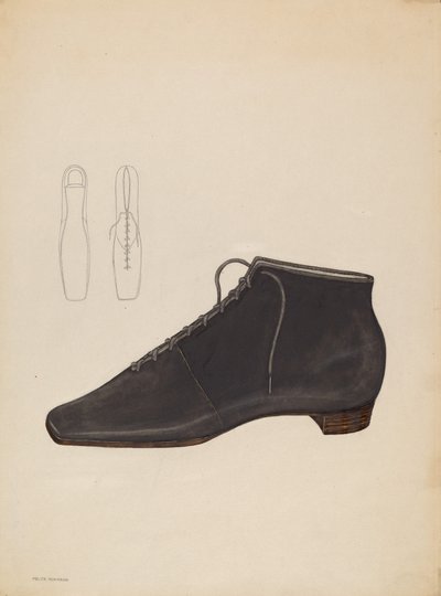 Kvinnors sko, ca. 1936. av Melita Hofmann