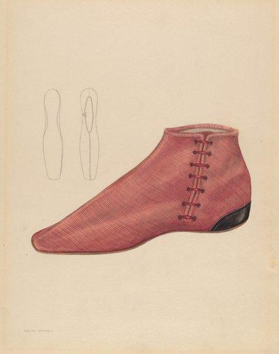 Kvinnors sko, ca. 1936. av Melita Hofmann