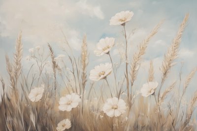 Fridfulla fältblommor av Melloi Art Prints