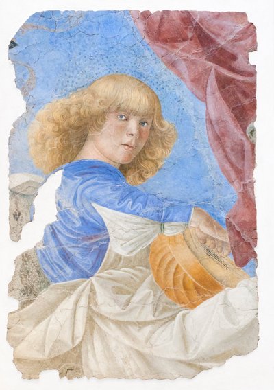 Musikskapande änglar, omkring 1480 (fresk) av Melozzo da Forli