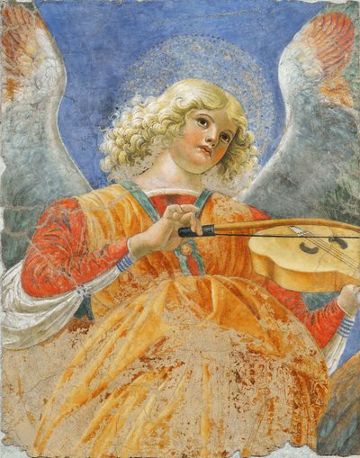 Musikerängel av Melozzo da Forli, ca 1480 (fresk) av Melozzo da Forli