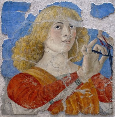 Musikerängel av Melozzo da Forli, ca 1480 (fresk) av Melozzo da Forli