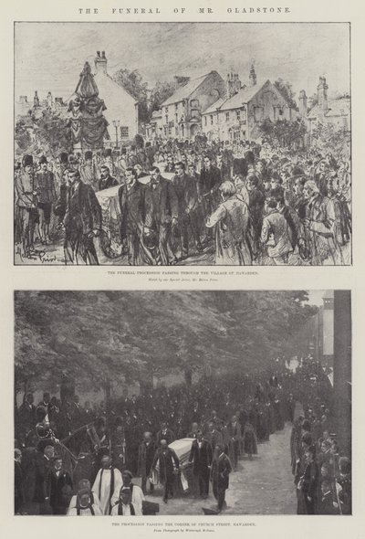 Mr Gladstones begravning av Melton Prior
