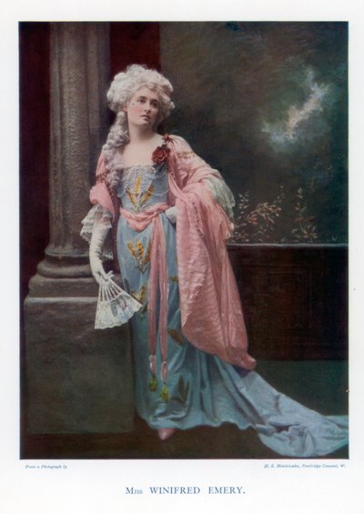 Winifred Emery, engelsk skådespelerska, 1901. av Mendelssohn