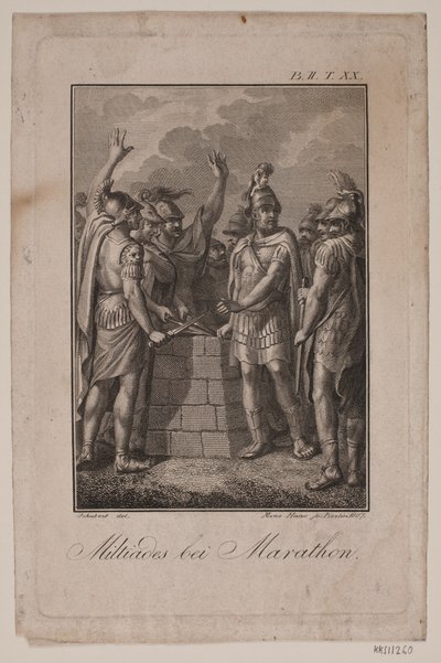 "Miltiades bei Marathon" av Meno Haas