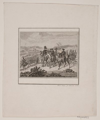 Scen av Frederik II:s historia av Meno Haas