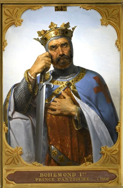 Bohemond I av Antiochia, 1843. av Merry Joseph Blondel