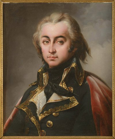 Jean Baptiste Cyrus de Timbrune de Thiembronne, greve av Valence (1752-1822), känd som Valence - av Blondel, Merry Joseph (1781-1853). Olja på duk. Mått: 65x54cm. Privat samling av Merry Joseph Blondel