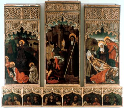 Triptyk av Santa Clara, 1486 av Mestre Hilarius