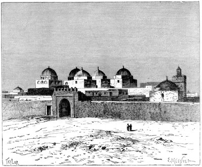 Svärdens moské, Kairwan, c1890 av Meunier