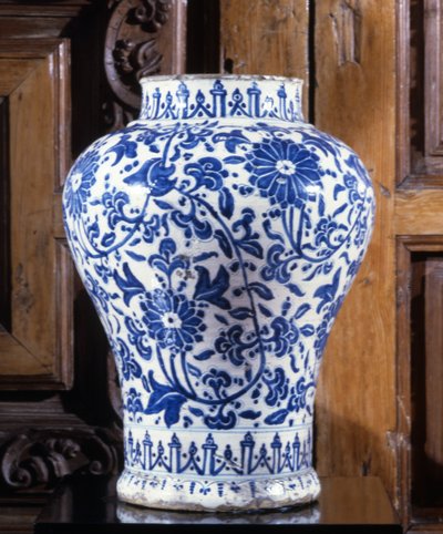 Talavera burk (lergods) av Mexican School