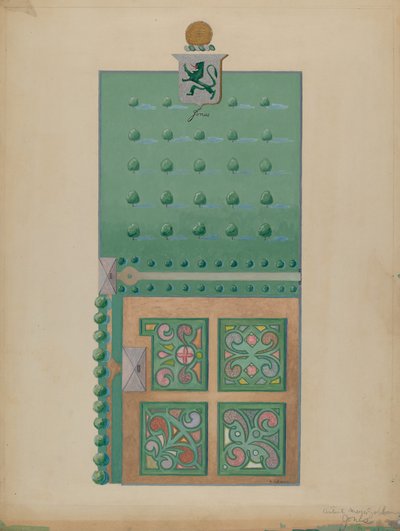 Thomas Jones Estate, ca. 1936. av Meyer Goldbaum