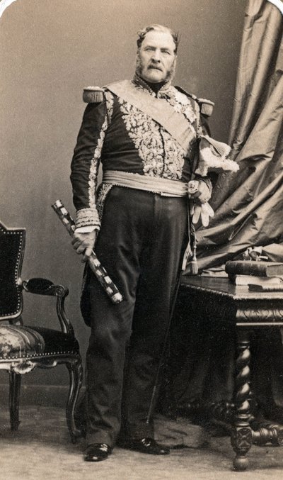 Porträtt av marechalen Forey (1804-1872). Foto av Mayer och Pierson av Meyer and Pierson