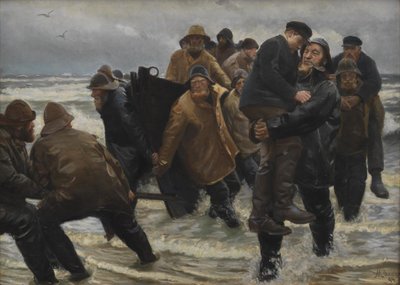 En besättning räddad av Michael Ancher