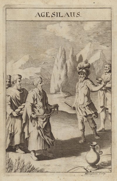 Agesilaus II, spartansk kung och general av Michael Burghers
