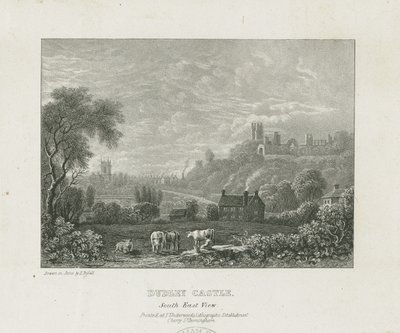 Dudley Castle: gravyr i kopparplåt, nd [1653-1686] (tryck) av Michael Burghers